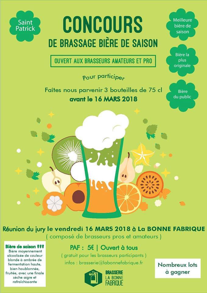 bière saison concours brassage